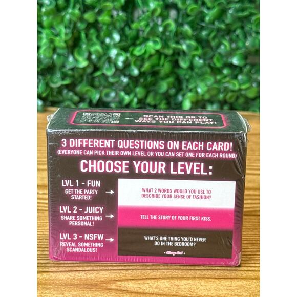 New Girls Night Conversation Starter Cards 360 Fun & Spicy Questions Gift Game - Picture 5 of 5